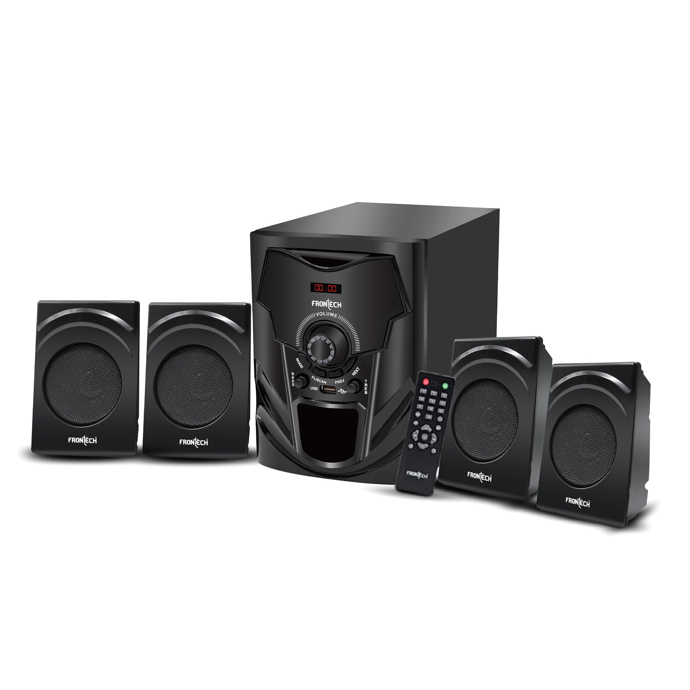 Frontech 4.1 Channel Speaker System (3956) Frontech 4.1 Channel Speaker System (3956)